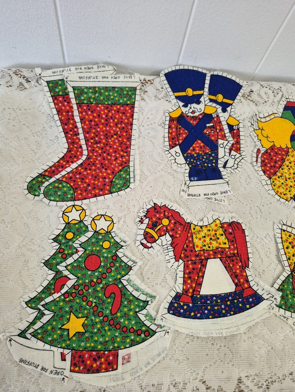 70s Cut And Sew Ornaments - Picture 2 of 8
